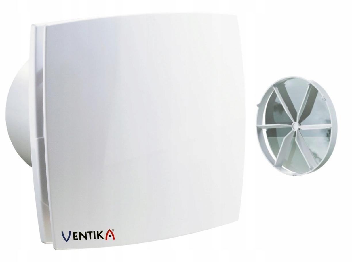 Ventika D125LDOWC MODERNÝ kúpeľňový ventilátor VENTIKA 125 mm